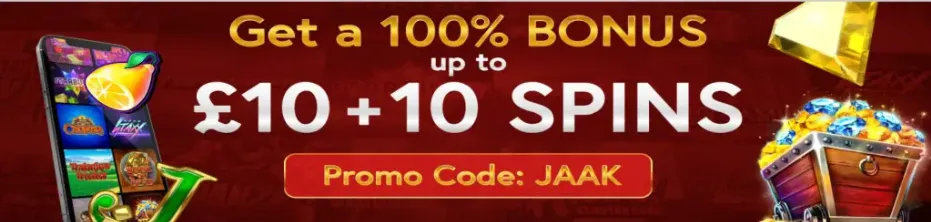 Jaak Casino bonuses and promotions